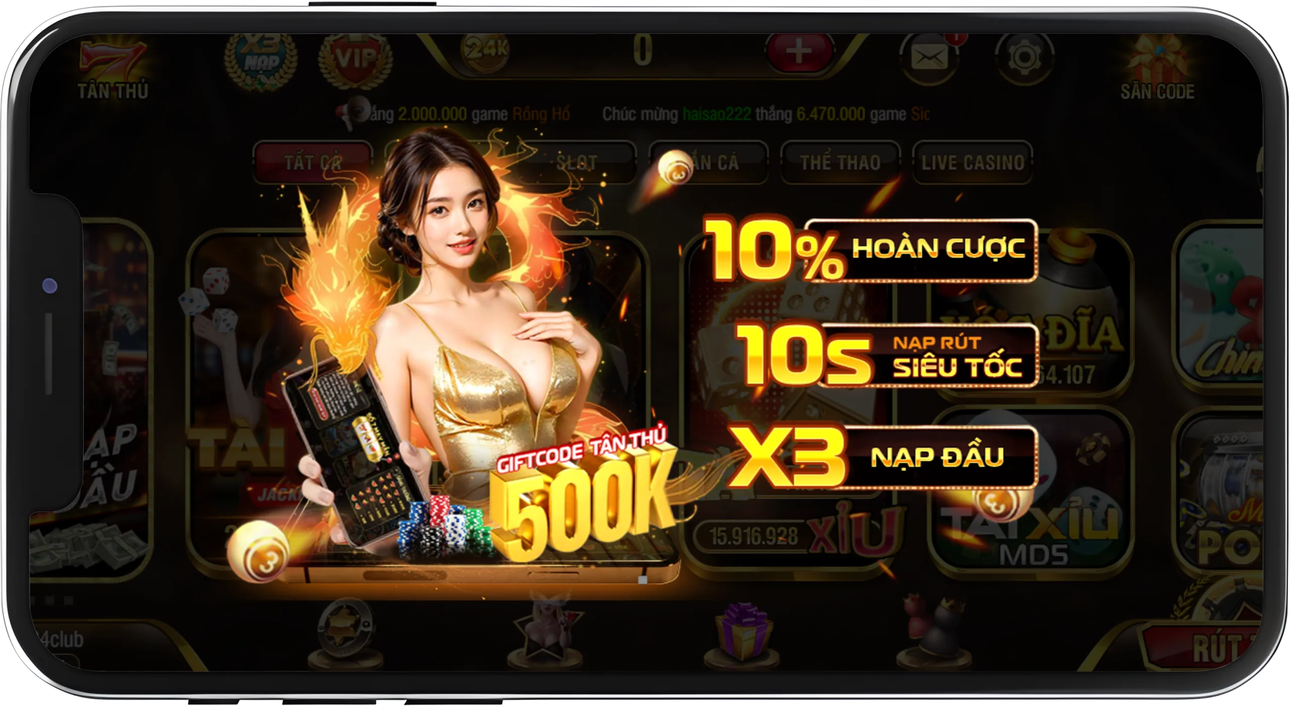 Khuyến Mại 24KClub