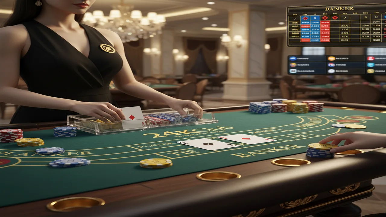 Hướng dẫn chi tiết về cách chơi Baccarat 24KClub
