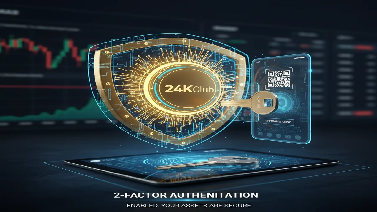 Hướng dẫn bảo mật tài khoản 2 lớp (2FA) 24KClub