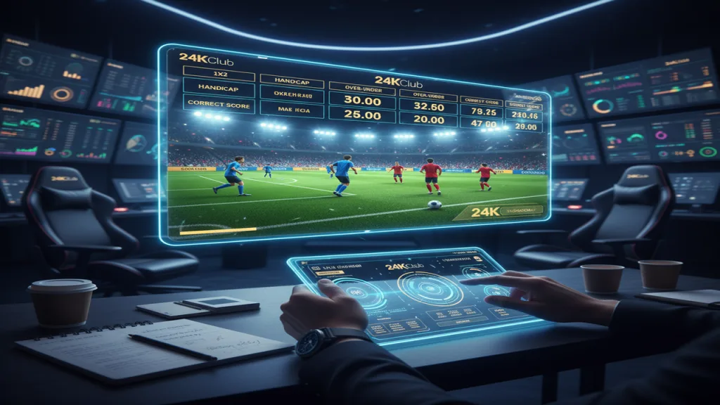 Hướng dẫn cá cược bóng đá ảo (Virtual Sports) 24KClub