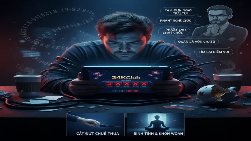 Làm gì khi gặp dây đen? Cách cắt chuỗi thua 24KClub