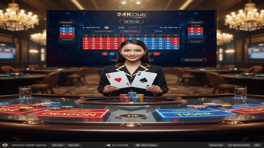 Cách chơi Rồng Hổ (Dragon Tiger) cho người mới 24KClub