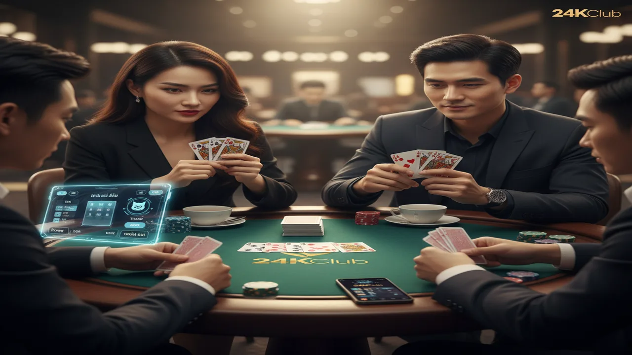 Cách chơi bài Catte (Cắt tê) luôn thắng 24KClub