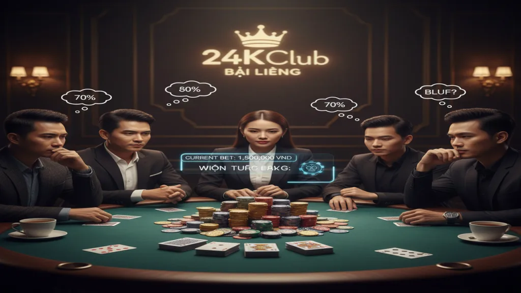 Hướng dẫn chơi bài Liêng cho người mới 24KClub