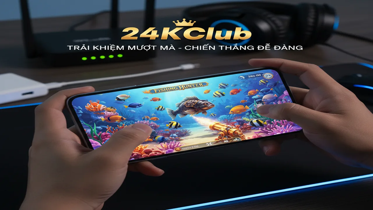 Kinh nghiệm chơi Bắn cá trên mobile mượt mà 24KClub