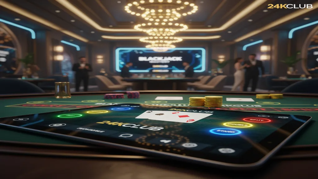 Hướng dẫn chơi Blackjack (Xì Dách) 24KClub