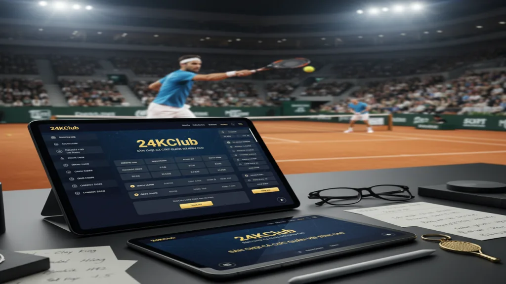 Cách chơi cá cược quần vợt (Tennis) 24KClub