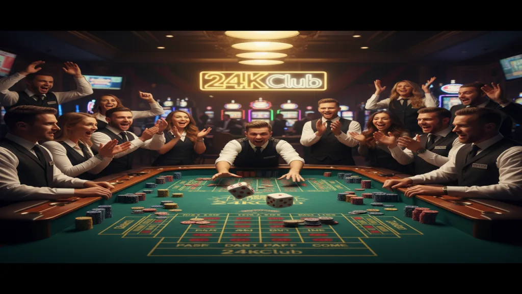 Hướng dẫn chơi Craps (Đổ xúc xắc) tại Casino 24KClub