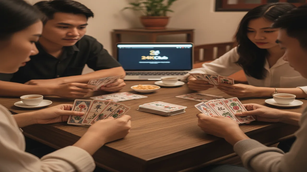 Cách chơi bài Tổ Tôm cho người mới bắt đầu 24KClub