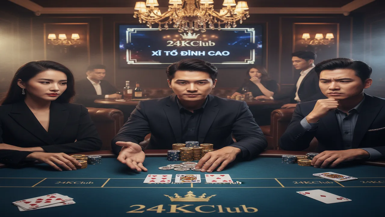 Hướng dẫn chơi bài Xì Tố (Poker Hong Kong) 24KClub