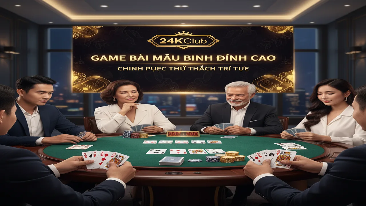 Hướng dẫn chi tiết về cách chơi Mậu Binh 24KClub