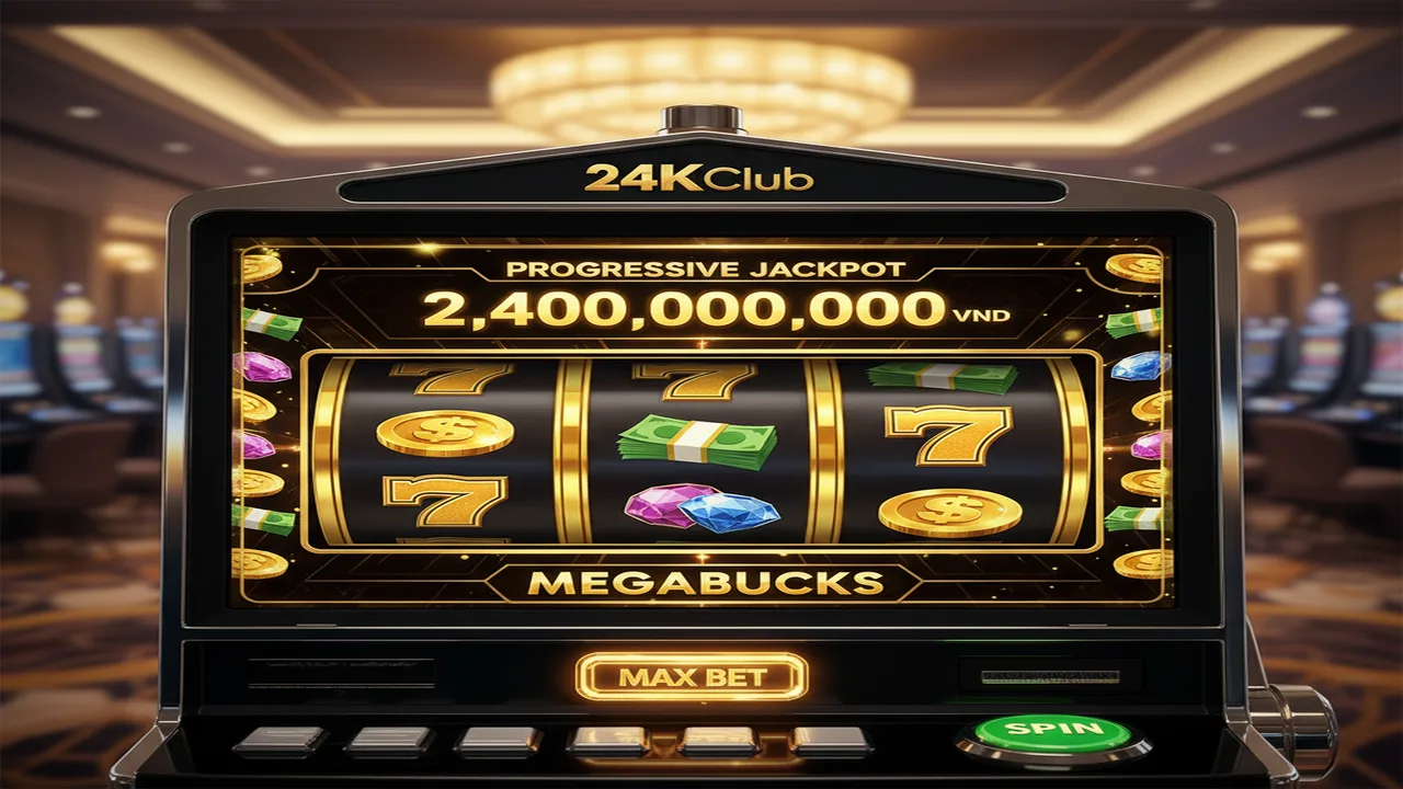 Cách chơi Nổ hũ Jackpot lũy tiến (Progressive) 24KClub