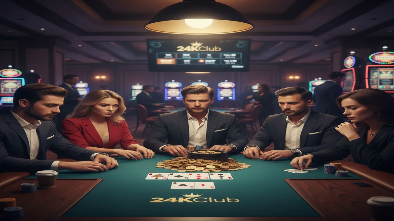 Hướng dẫn chi tiết về cách chơi Poker 24KClub