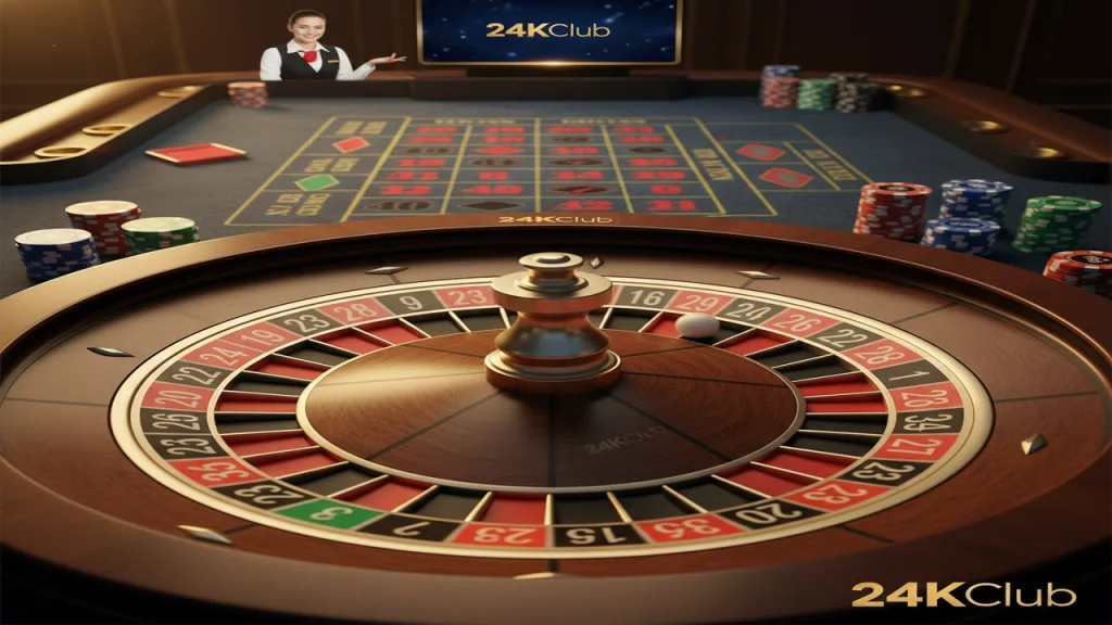 Hướng dẫn chi tiết về cách chơi Roulette 24KClub