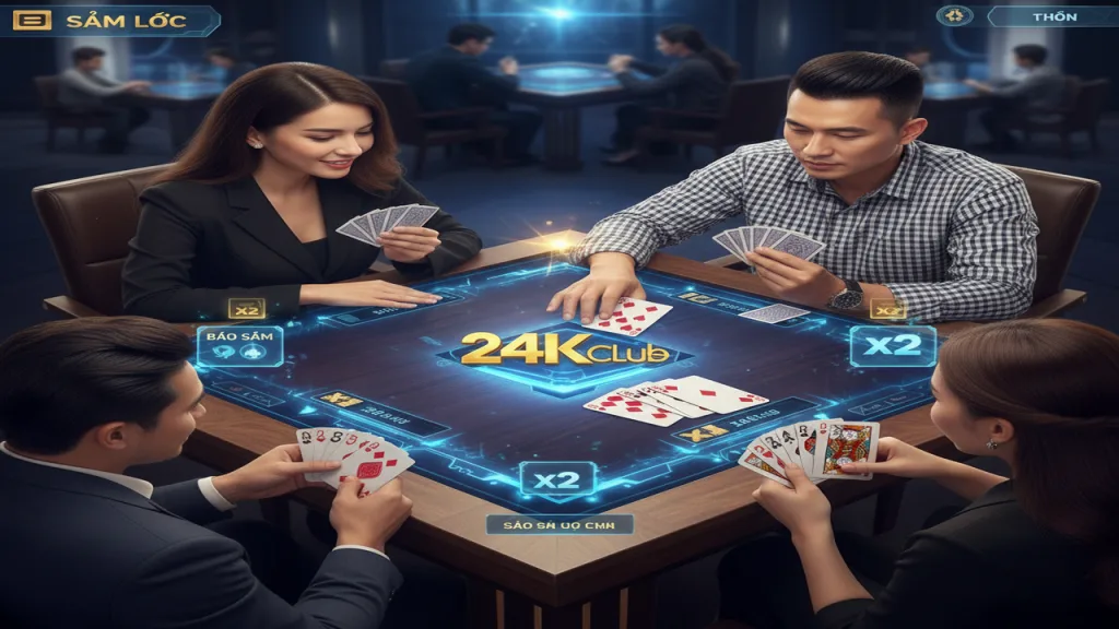 Hướng dẫn chi tiết về cách chơi Sâm Lốc 24KClub