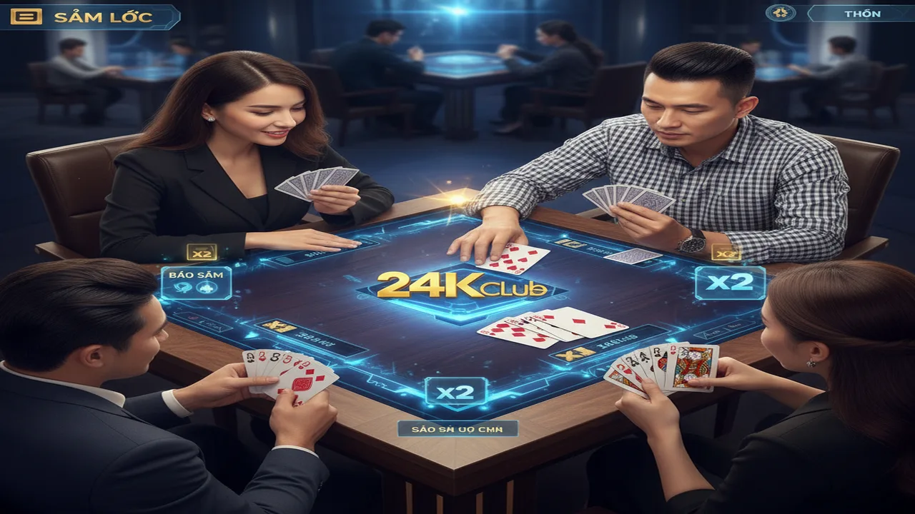 Hướng dẫn chi tiết về cách chơi Sâm Lốc 24KClub