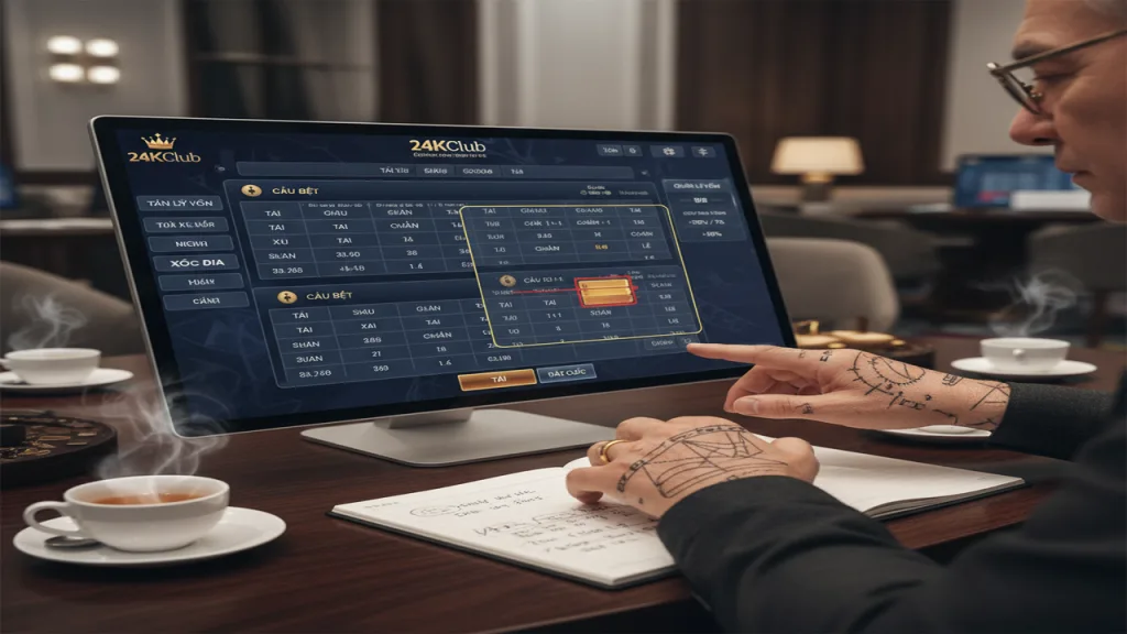 Bí quyết soi cầu : Cách bắt cầu Tài xỉu, Xóc đĩa hiệu quả 24KClub