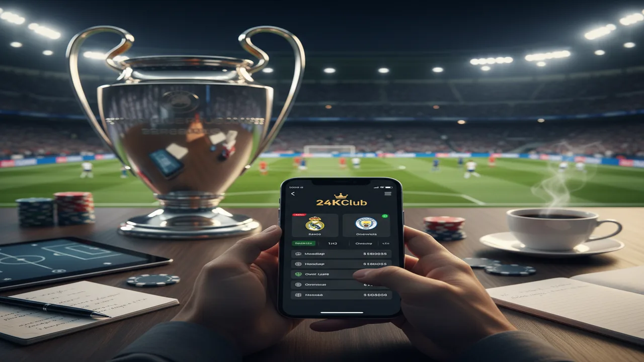 Hướng dẫn soi kèo Cúp C1 (Champions League) chi tiết 24KClub