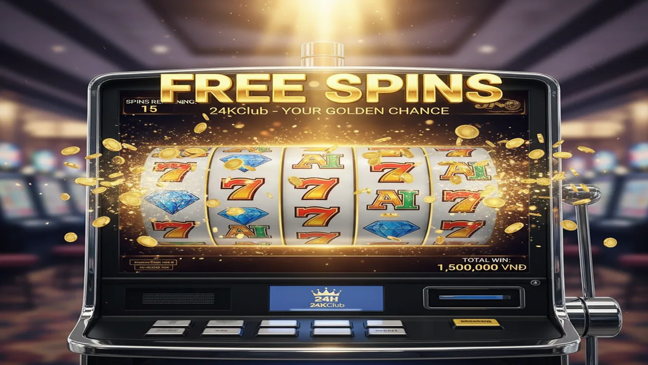 Cách tận dụng vòng quay miễn phí thắng lớn 24KClub